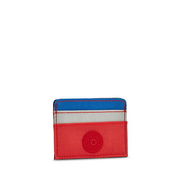 Kipling Cardy Card Holder Väska Blå Röda | SE 1162YX